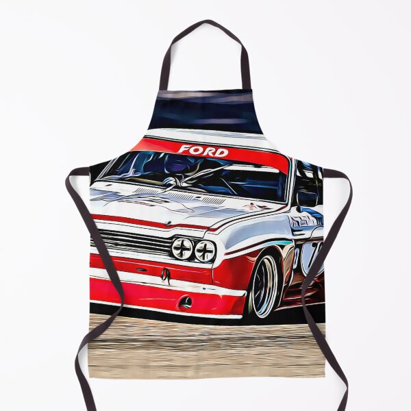 Item preview, Ford Capri Touring Car Racing Poster - Classic Group 2 Legend designed and sold by Road To Track.