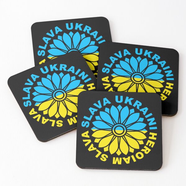 Item preview, Ukrainian Sunflower - Slava Ukraini Heroiam Slava - Ukrainian Flag 4.0 designed and sold by Thelittlelord.