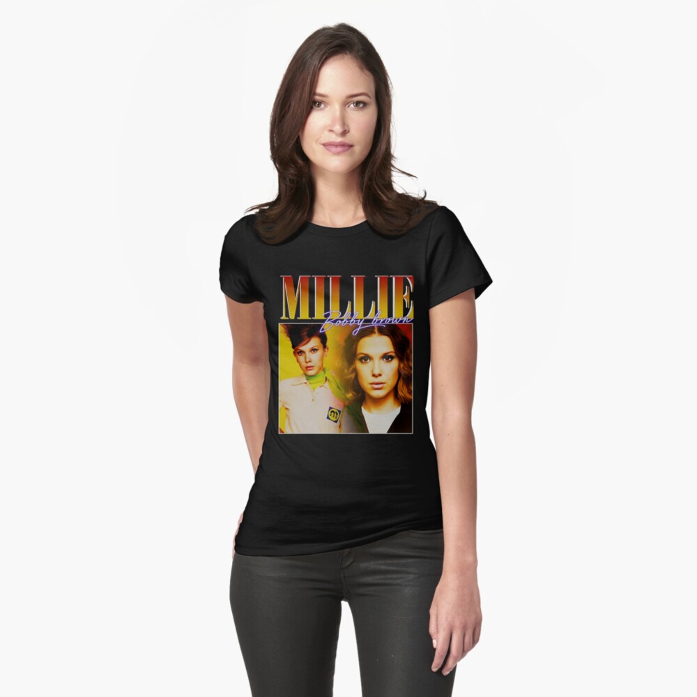 Millie Bobby Brown 90s Vintage Black