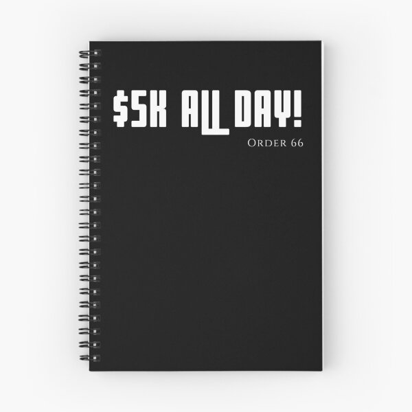 Item preview, $5k All Day! - White Text designed and sold by TheKnightWriter.