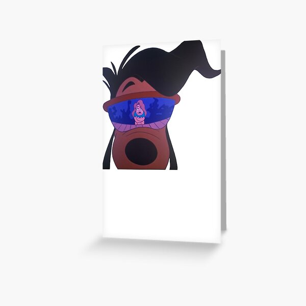 "A Goofy Movie, Max Goof and Roxanne Sticker" Greeting Card by KarinGutmann Redbubble