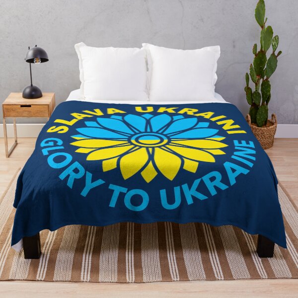 Item preview, Ukrainian Sunflower - Slava Ukraini - Glory to Ukraine 3.0 designed and sold by Thelittlelord.