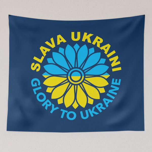 Item preview, Ukrainian Sunflower - Slava Ukraini - Glory to Ukraine 3.0 designed and sold by Thelittlelord.