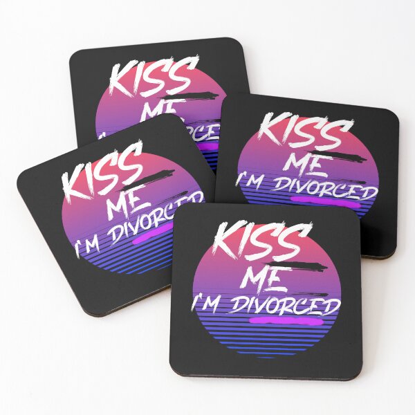 Item preview, Kiss Me I'm Divorced T-Shirt designed and sold by bestfunonline.