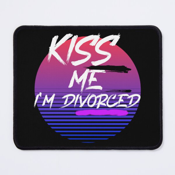 Item preview, Kiss Me I'm Divorced T-Shirt designed and sold by bestfunonline.