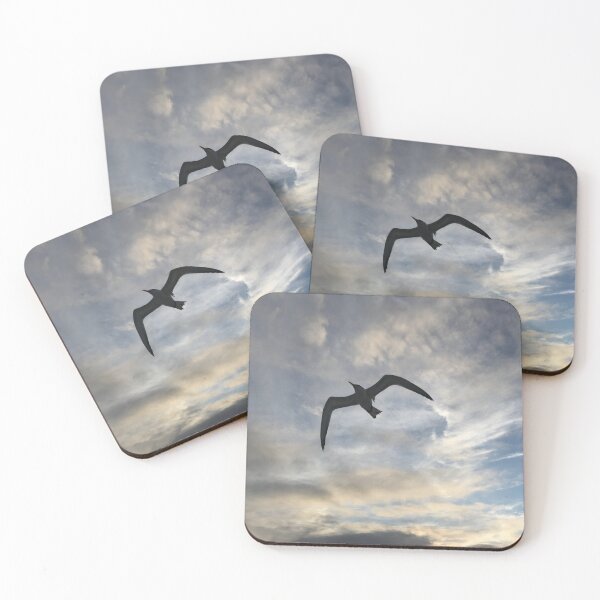 Item preview, seagull in flight at sunset designed and sold by timg58.