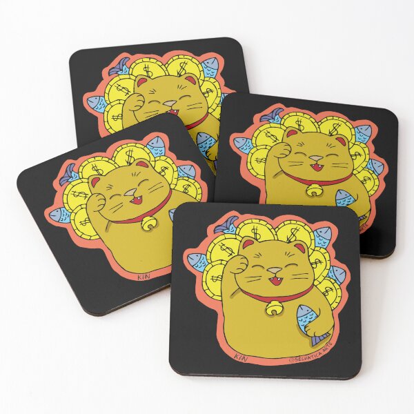 Item preview, Copy of Maneki Neko - Japanese Cat - Lucky Cat - Kin designed and sold by selvatica-.