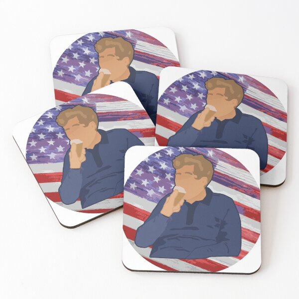 Item preview, JFK eating ice cream  designed and sold by Ratch2929.