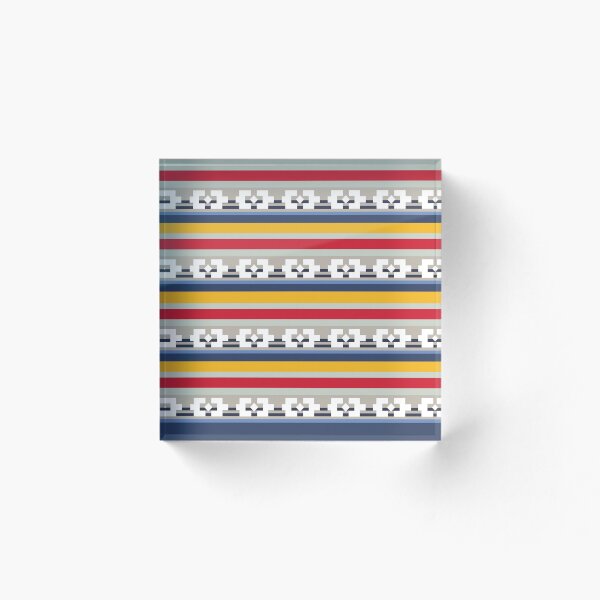 Artikelvorschau, Mosaikmuster sauberes geometrisches Design. quadratische dekorative Linienstruktur der traditionellen Kunst. entworfen und verkauft von ARTONIUMW.