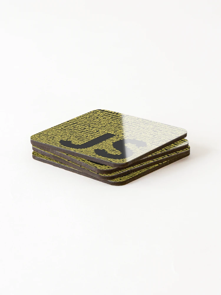 Thumbnail 4 of 5, Coasters (Set of 4), Java Script Programming designed and sold by ArtsyBits.