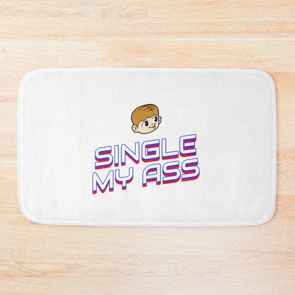 Item preview, Single My Ass Cute Face Sticker Logo Quote designed and sold by bestfunonline.