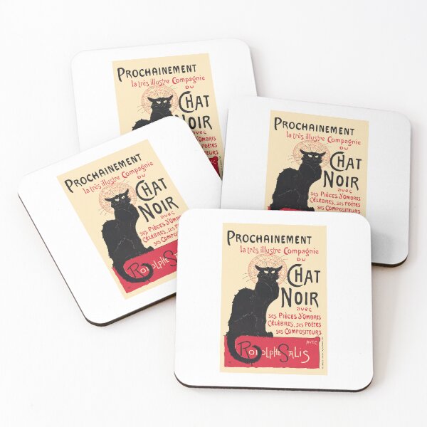 Item preview, 1896 BLACK CAT CABARET French Advertising Poster designed and sold by retrographics.
