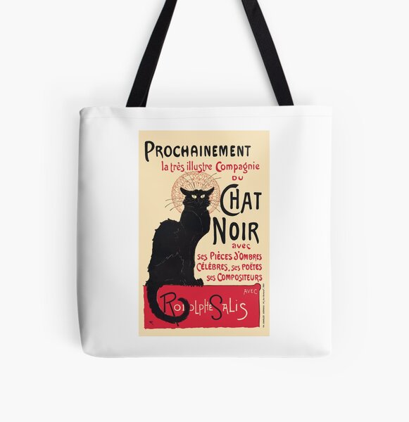 Le Chat Noir Tote Bags for Sale | Redbubble