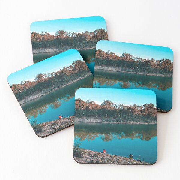 Item preview, View of lake Windermere in green forest  designed and sold by anisbbmbrush.