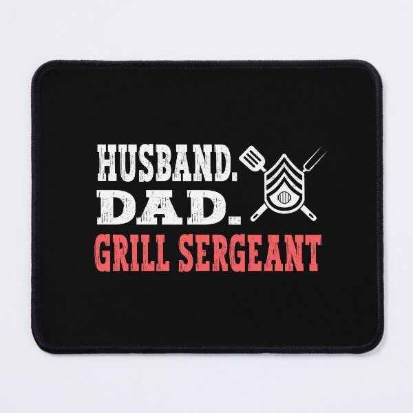 Item preview, Mens Husband Dad Grill Sergeant | Funny Dad Grandpa BBQ Grill design designed and sold by Merchking1.
