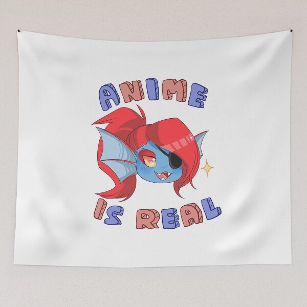 Item preview, Undyne - Anime is real T-Shirt designed and sold by ElizabethAnime.