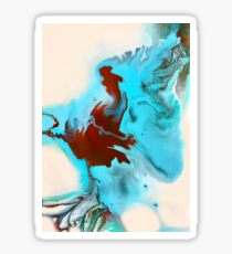 fluid painting 21 Sticker