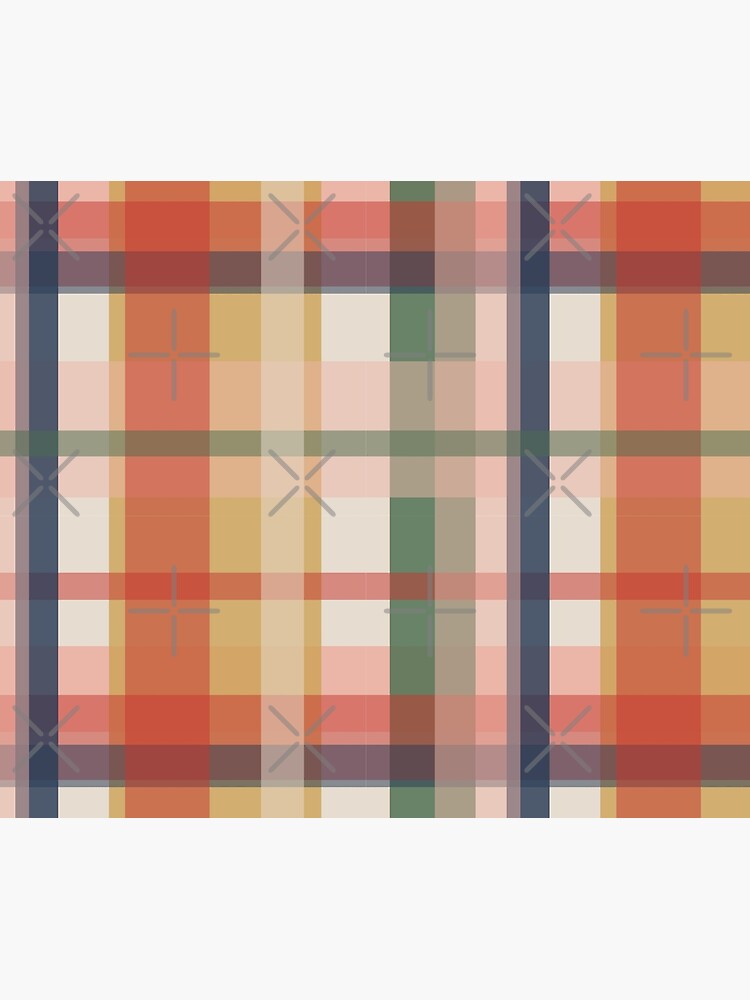 Thumbnail 6 of 6, Throw Blanket, Kooshti Tartan designed and sold by lisajaynemurray.