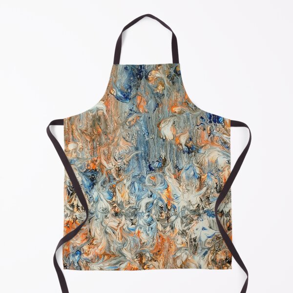 Item preview, Abstract in Blue and Orange designed and sold by Karen Simon.