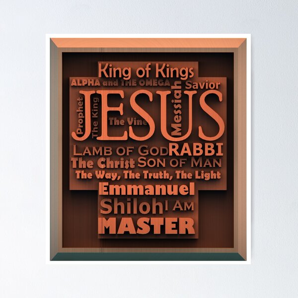 Item preview, Jesus Word Cloud 2 designed and sold by billiest.