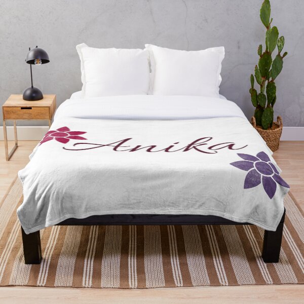 Item preview, Anika Floral Name Calligraphy Design designed and sold by Cora Gregory.