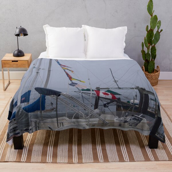Item preview, Sailboat Flags at Harbor designed and sold by KarenZuk.