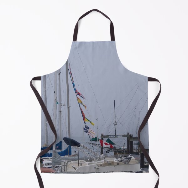 Item preview, Sailboat Flags at Harbor designed and sold by KarenZuk.