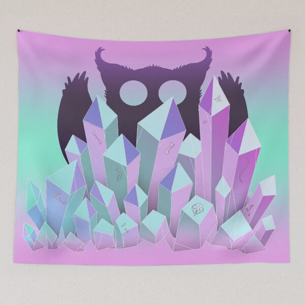Item preview, Crystal Owl Nest designed and sold by BubblyLeaf.