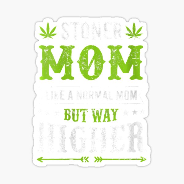 Mom Skull Weed Only Higher Funny Tumbler