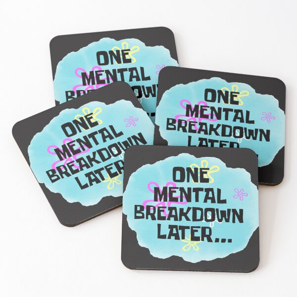 Item preview, One Mental Breakdown Later Sticker designed and sold by TomKais.