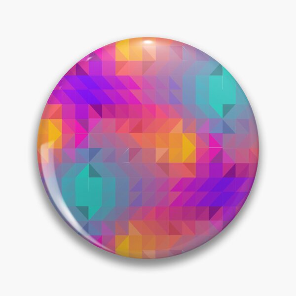 Item preview, kaleidoscope of triangles designed and sold by CapitiArt.