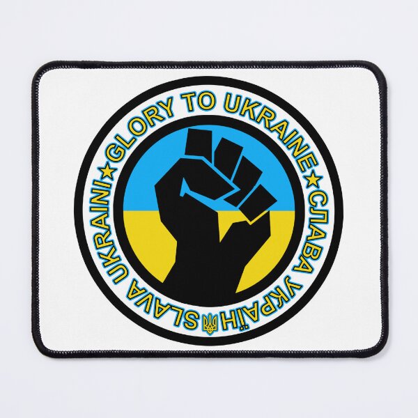 Item preview, Glory to Ukraine - Slava Ukraini - СЛАВА УКРАЇН designed and sold by Thelittlelord.