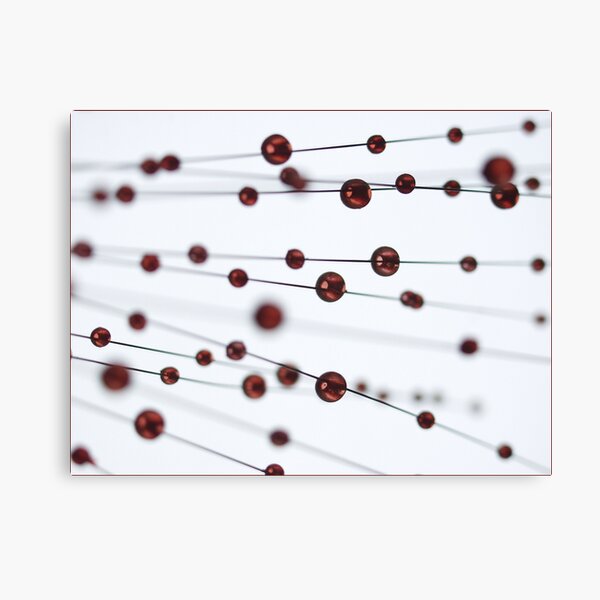 Red Bubble Canvas Print