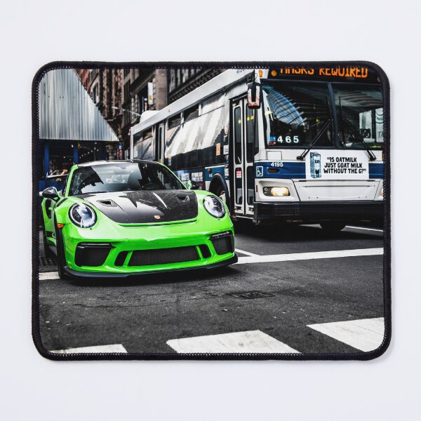 Item preview, Porsche GT3RS In NYC With An MTA Bus designed and sold by Type35Photo.