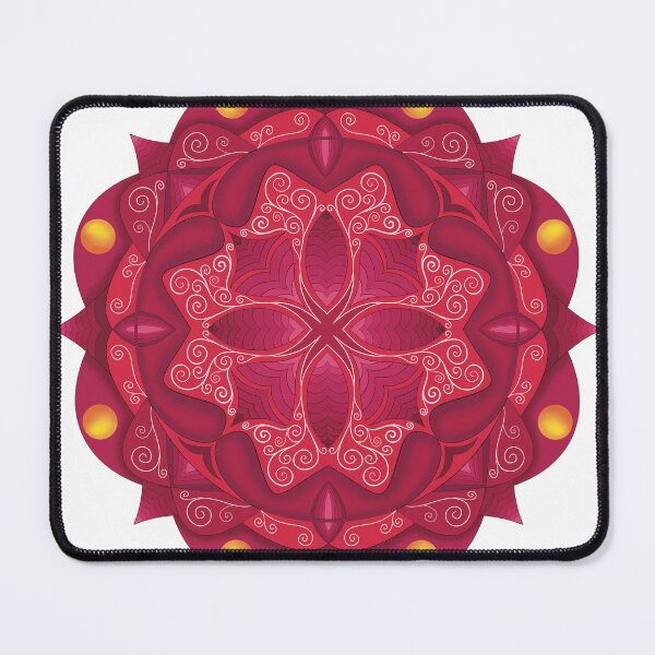 Item preview, Root Chakra Mandala designed and sold by sandmannarts.
