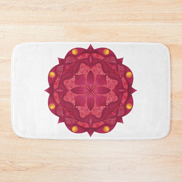 Item preview, Root Chakra Mandala designed and sold by sandmannarts.