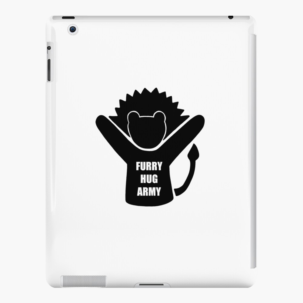 Furry Hug Army African Lionmaned African Lioness Ipad Case And Skin