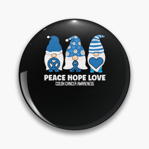 Item preview, Colon Cancer Awareness Support Gnomes With Ribbon Colorectal designed and sold by Dressed For  Duty.