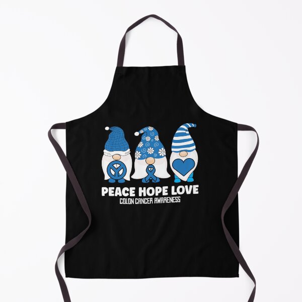 Item preview, Colon Cancer Awareness Support Gnomes With Ribbon Colorectal designed and sold by Dressed For Duty.