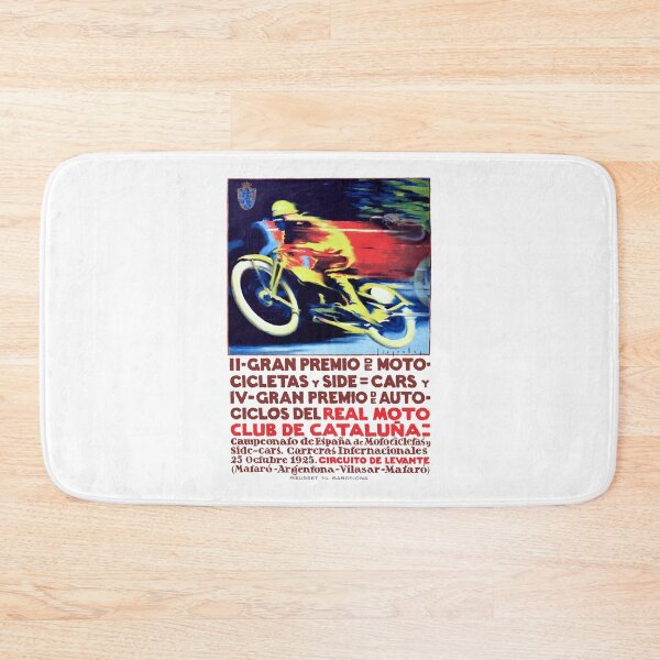 Item preview, 1925 SPAIN Motorcycle Grand Prix Race Poster designed and sold by retrographics.