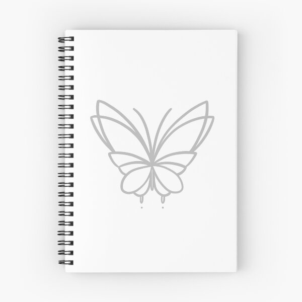 Item preview, Butterfly Simplified Grey designed and sold by D-DoesDoodles.