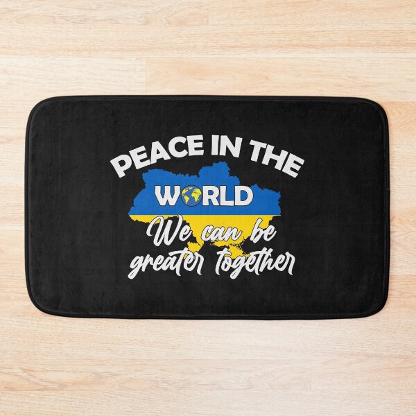 Item preview, Peace In The World-greater together-Support Ukraine gift designed and sold by BRtisticDesigns.