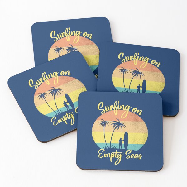 Item preview, Surfing on Empty Seas designed and sold by Blended Designs ⭐⭐⭐⭐⭐.