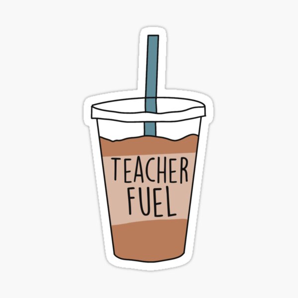 Item preview, teacher fuel  designed and sold by Halle Designs.