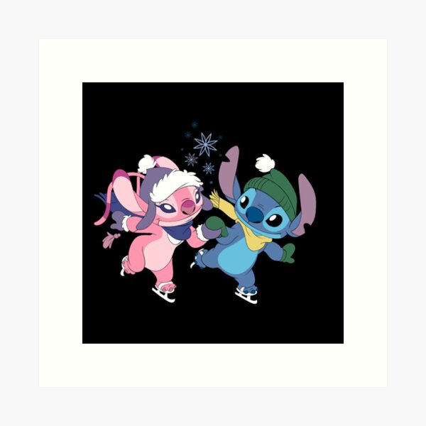 STITCH & ANGEL 3/3, an art print by FLOZ Artist - INPRNT