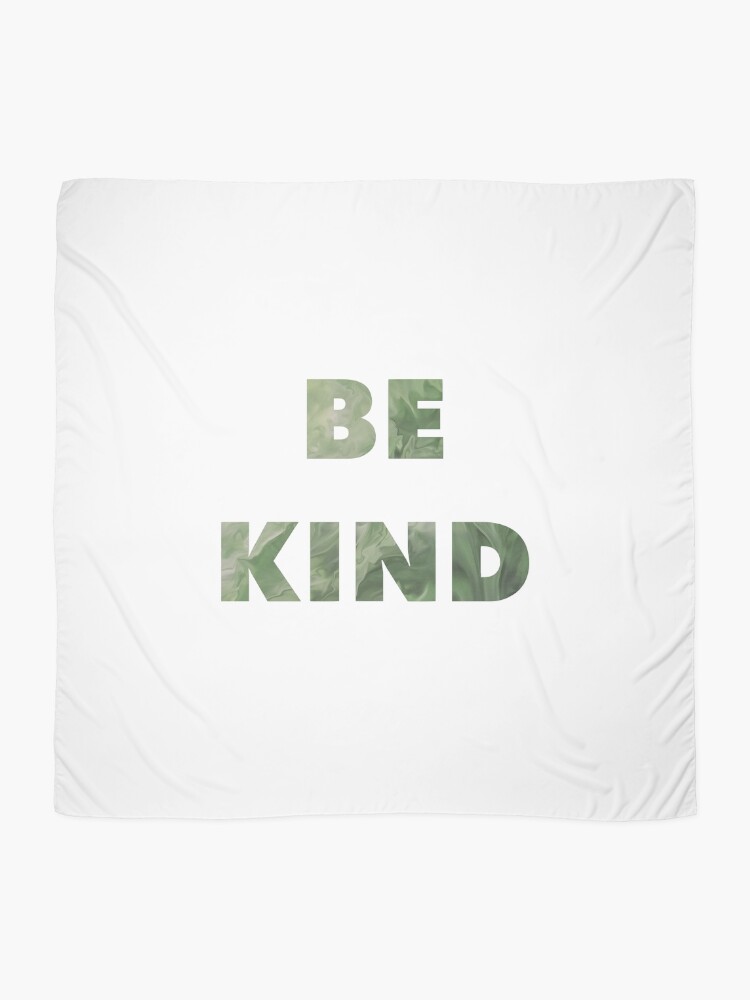 Thumbnail 2 of 3, Scarf, BE KIND designed and sold by OneCreativePup.