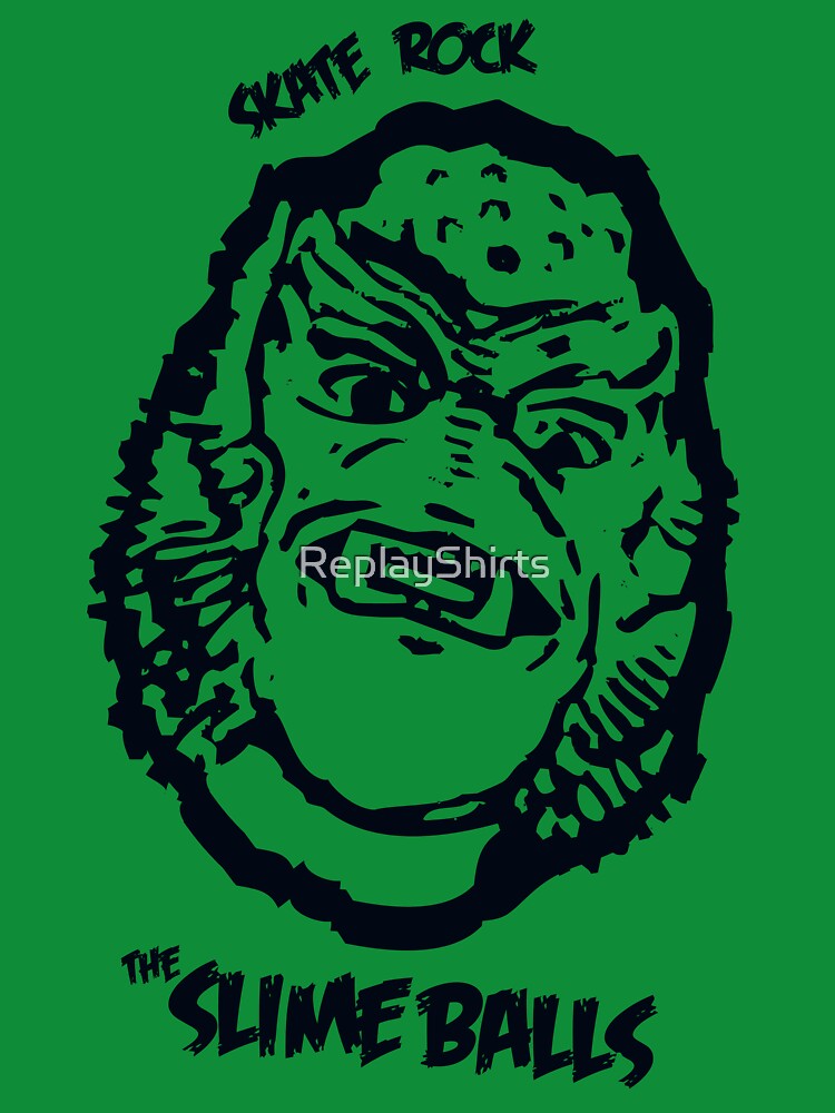 Thumbnail 7 of 7, Classic T-Shirt, The SlimeBalls Black Print designed and sold by ReplayShirts.