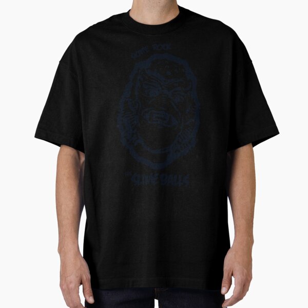 The SlimeBalls Black Print Oversized T-Shirt