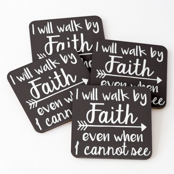 Item preview, I will Walk by faith designed and sold by Rowena Jones.