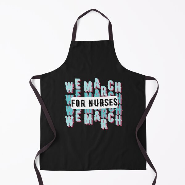 Item preview, We march for nurses designed and sold by JAdotdotDesigns.